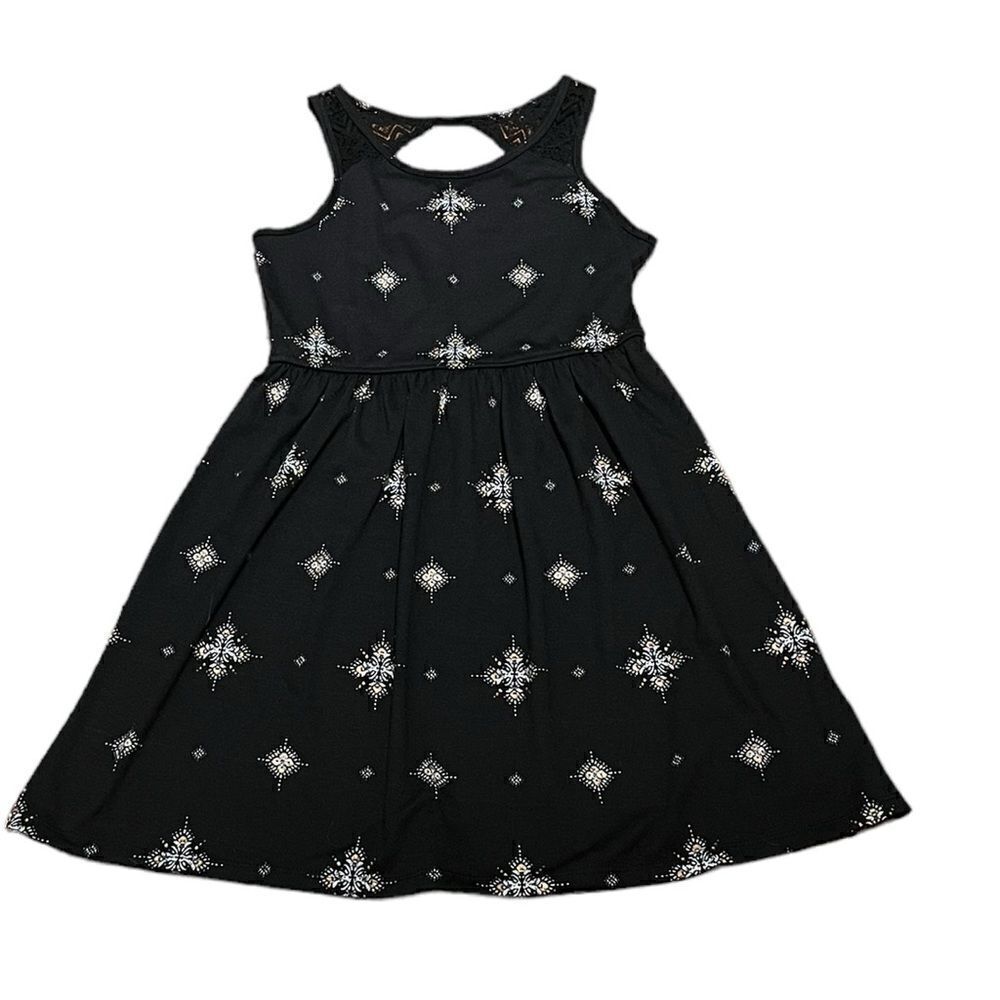 NWT‎ MUDD Girl’s Crochet Tank Dress, Size L/12